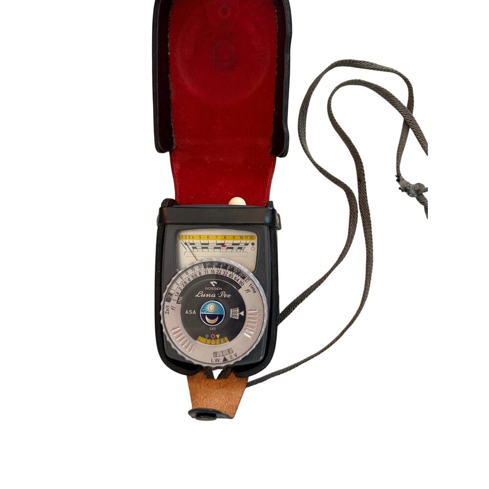 Vintage Gossen Luna Pro CdS Light Meter Camera Photography Display Parts Repair